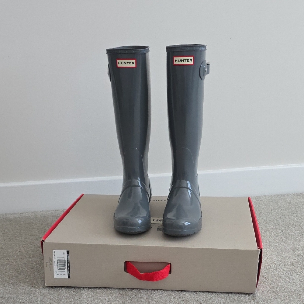 Hunter Gray Women's Winter & Rain Boots